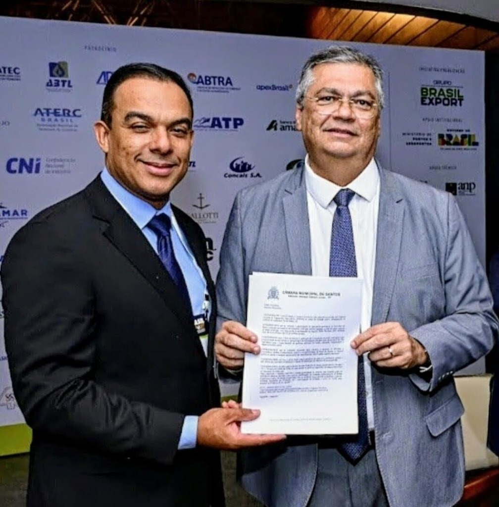 Adilson dos Santos Júnior e Flávio Dino