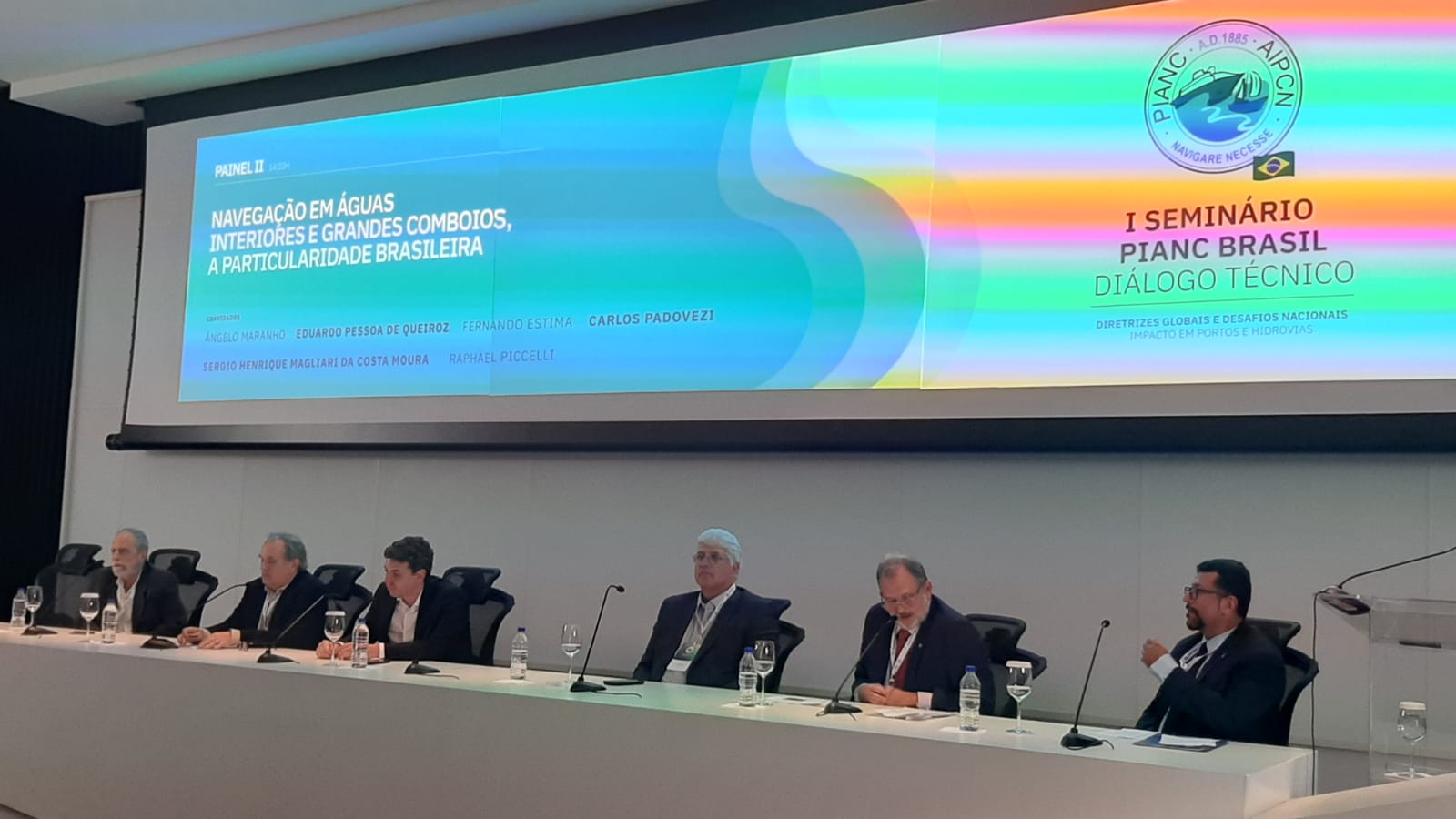 Pianc Brasil debate desafios nacionais que impactam os setores hidroviário e portuário brasileiros