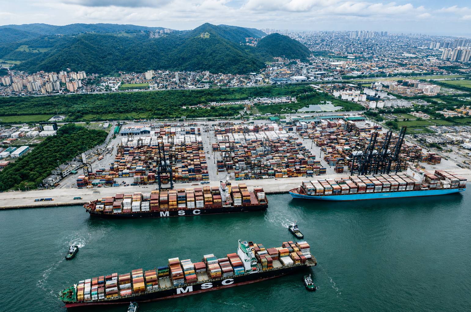Cade aprova acordo entre MSC e Maersk para disputa de terminal em Santos